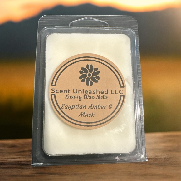 EGYPTIAN AMBER & MUSK LUXURY WAX MELTS - Picture 1 of 1